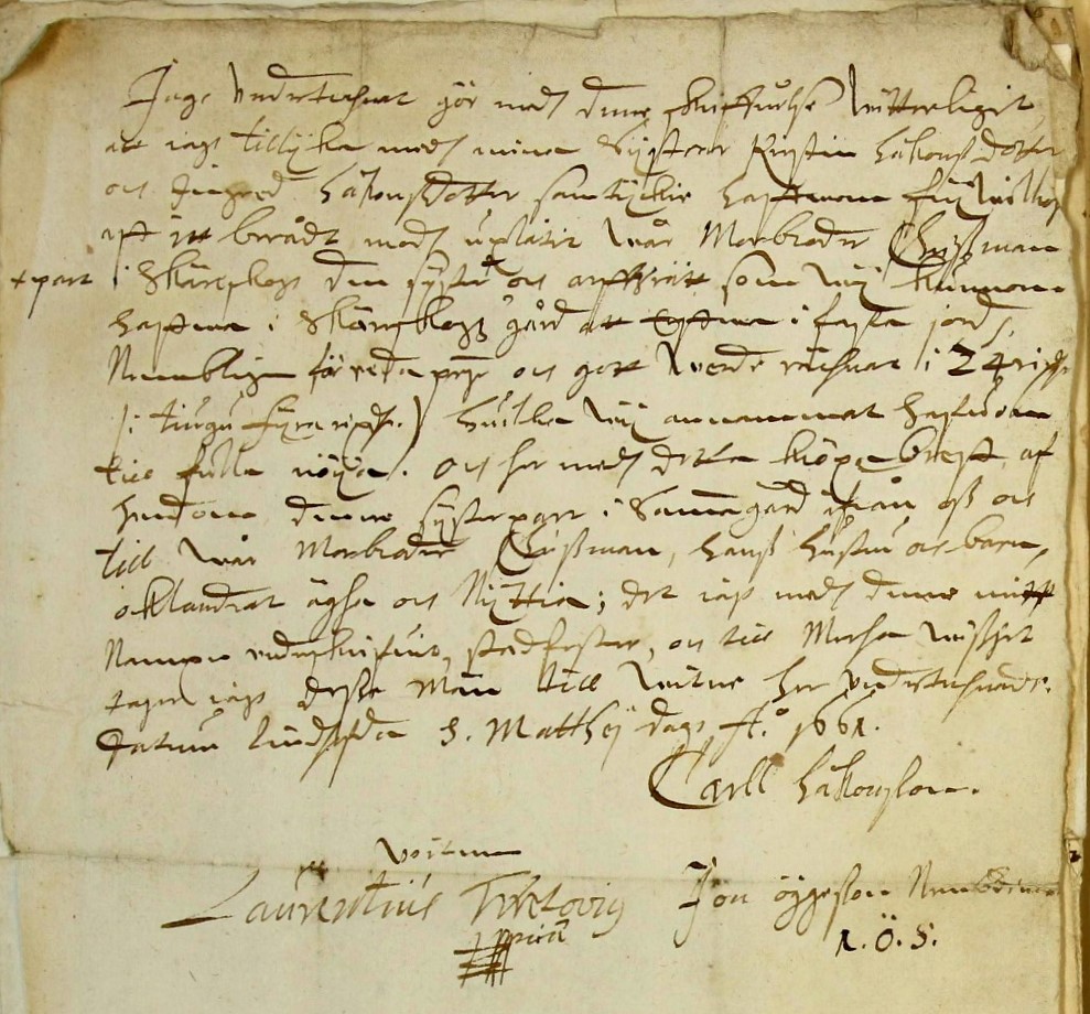 Ur 1644 �rs mantalsl�ngd f�r Algutsboda